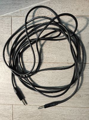 Kabel instrumentalny Klotz z wtykiem Jack 6,3 mm (1/4") mono