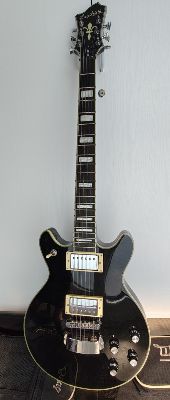 Hagstrom Super Swede - Black Gloss